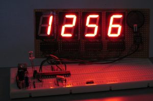 Часы с LED-индикаторами на Arduino